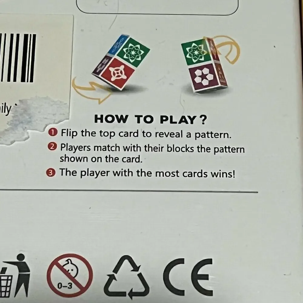 Match Puzzle Game Matching for Kids and Family Night Age 3+ Christmas Gift Baby - Picture 4 of 7